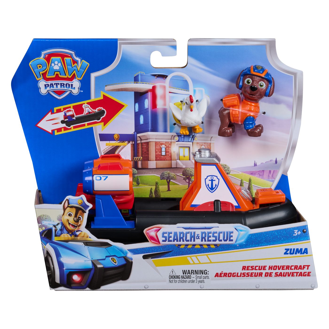 PATRULA CATELUSILOR CAUTARE SI SALVARE SET FIGURINA ZUMA - Imagine 1