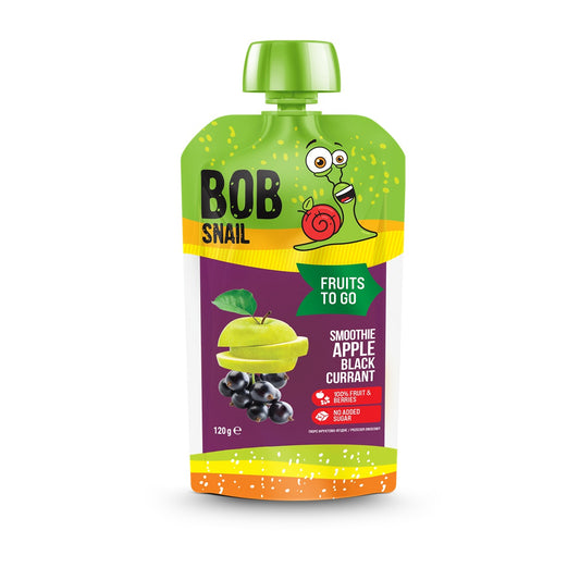 BOB SNAIL Fruits to Go, smoothie, cu mere si coacaze - Imagine 1