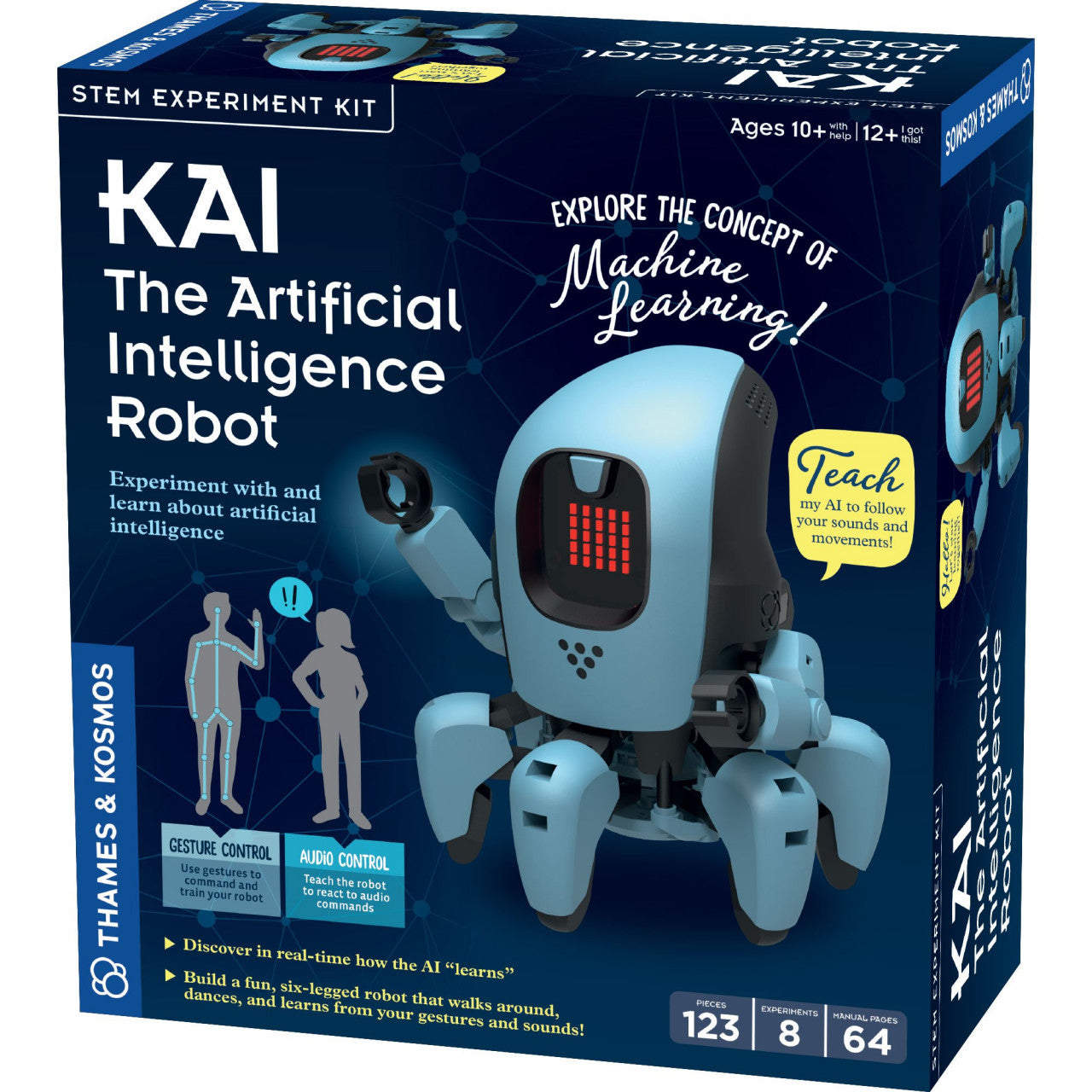 Kit STEM KAI Robotul cu inteligenta artificiala, Thames - Imagine 1 [ps:47c39246-d74a-4795-96cd-fe398034db91]