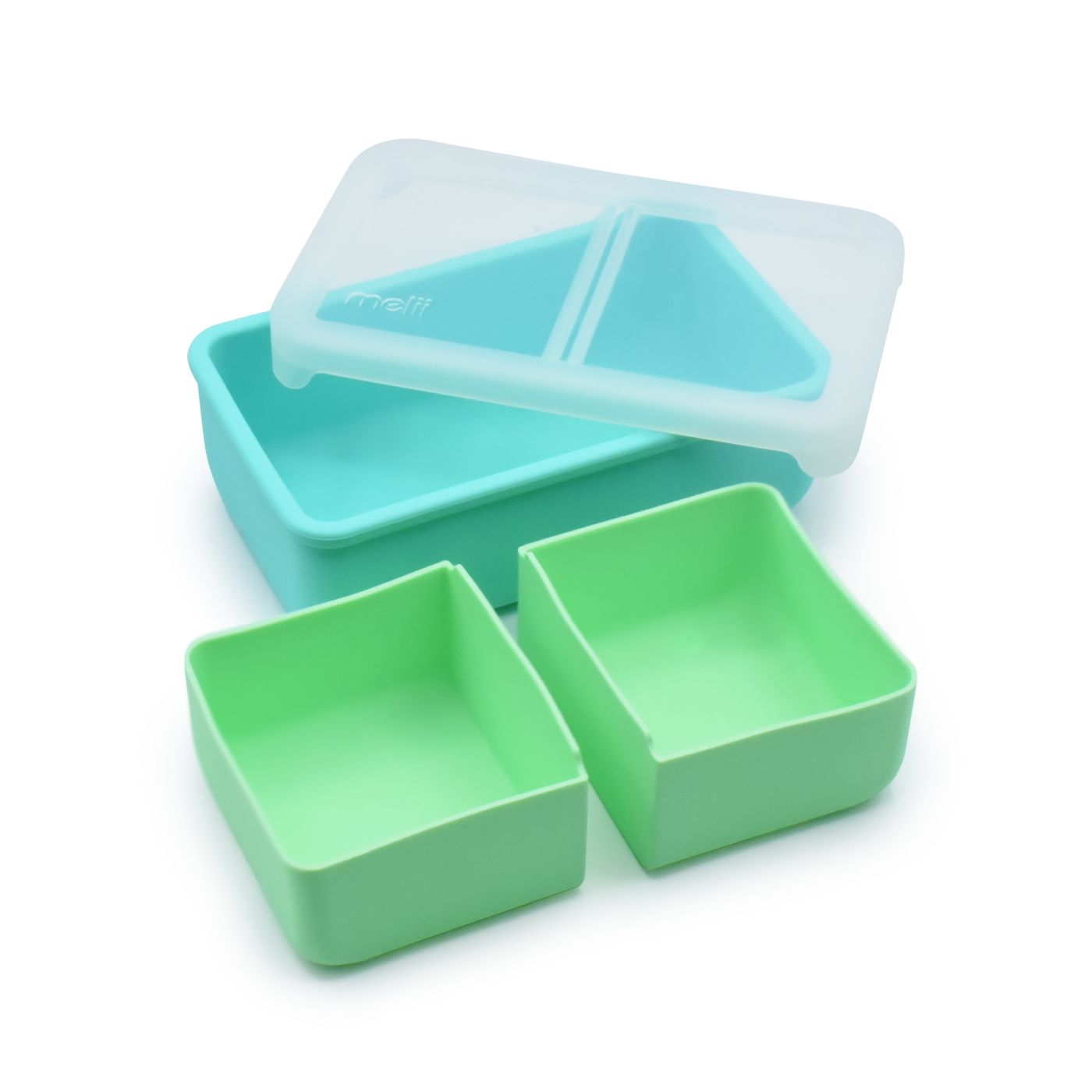 CUTIE PRANZ BENTO CU COMPARTIMENTE DETASABILE, MELII, MINT BLUE [ps:7f85c262-fce3-44da-96c3-1547379f4a8e]