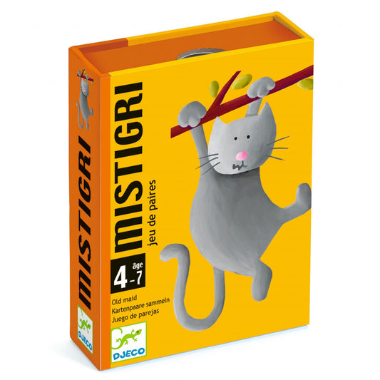 Joc de carti Mistigri, Djeco - Imagine 1 [ps:9809a299-9878-4ce0-bd56-fc25f31a5b0c]