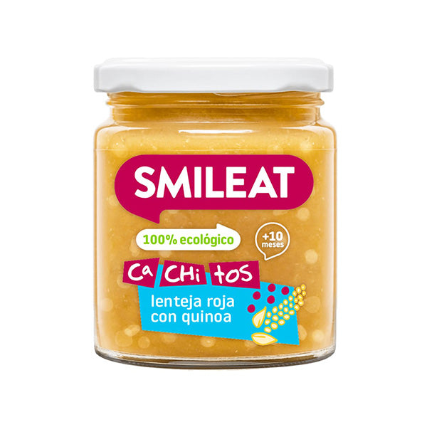 Smileat Mancare din linte si quinoa 230g, +10 luni, Eco - Imagine 1 [ps:f05c224c-7c9f-4aaa-907e-c10f1ac0eb7f]
