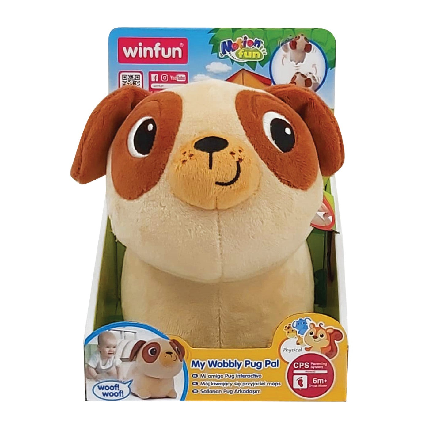 WINFUN JUCARIE INTERACTIVA CATELUS PUG - Imagine 1