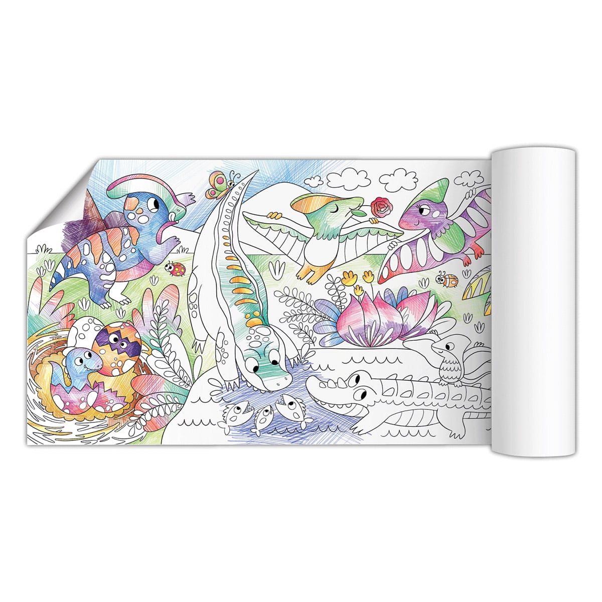 Poster de Colorat Dinozauri Dodo Toys, 70 x 16 cm - Default Title (1) [ps:cec0bc4f-f325-4ac2-a06e-b13ef51d84ba]