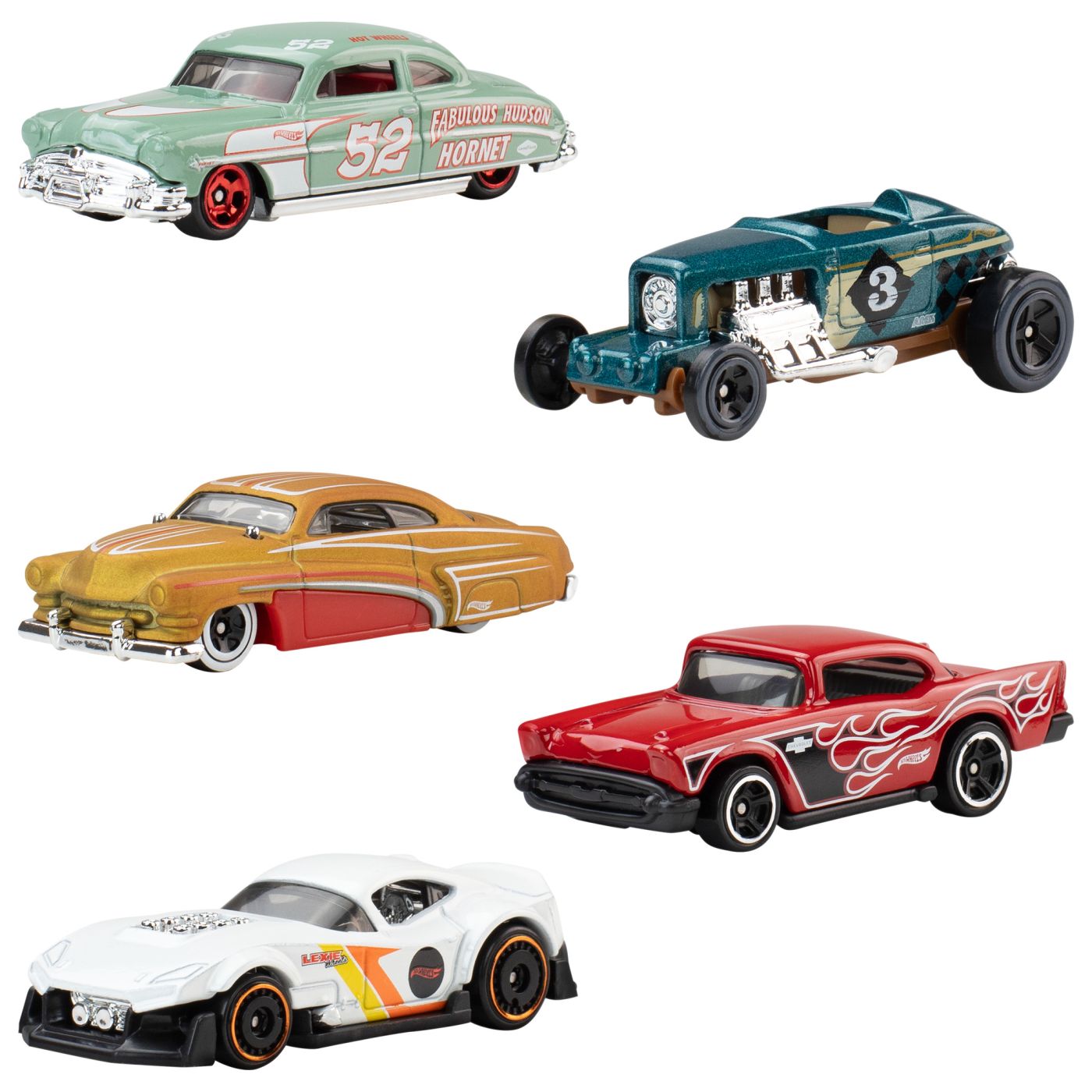 Set 5 Mașini Hot Wheels Hot Rods - Mattel - Default Title (1) [ps:222495bb-58dd-4f31-90f4-a68a47e438ee]