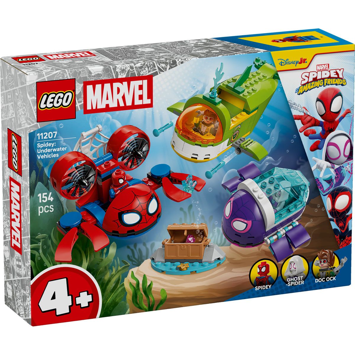 LEGO MARVEL SPIDEY VEHICULE SUBACVATICE 11207 - Imagine 1