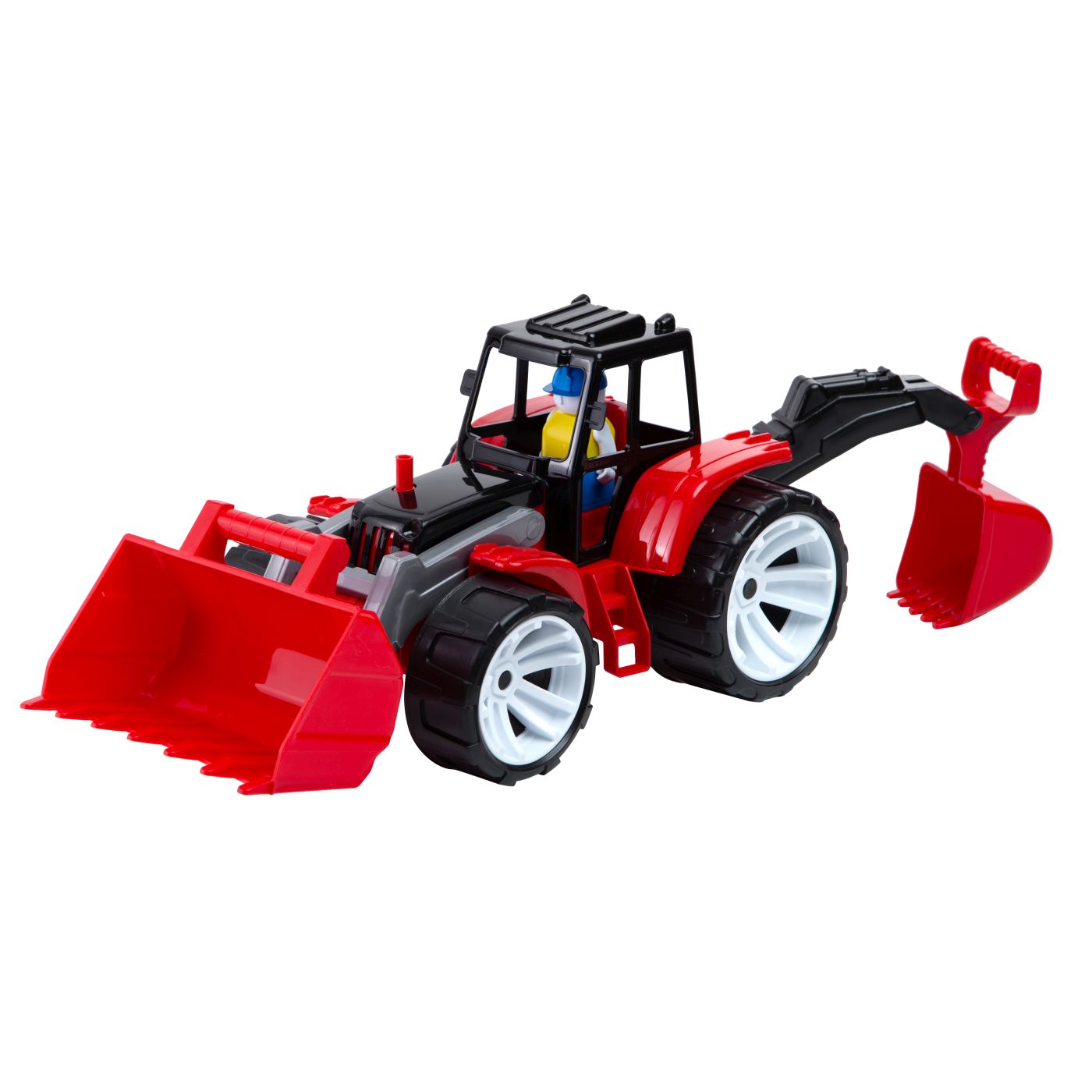 Tractor BAMS 2 cu 2 Cupe Militar - Viva Toys - NEGRU ROSU (1) [ps:05d66a1d-4fb1-44d0-8b6f-5d5d03a4e226]
