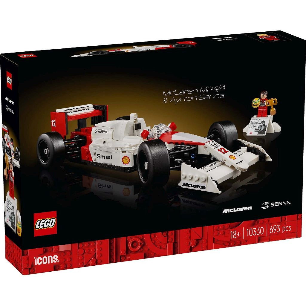 LEGO ICONS MCLAREN MP4/4 SI AYRTON SENNA 10330 - Imagine 1 [ps:3f7f443f-843d-47f3-9483-309bdc1ff01b]