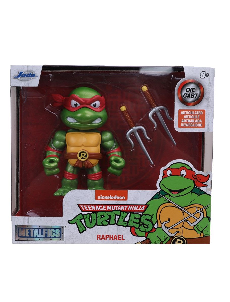 FIGURINA METALICA TESTOASELE NINJA PERSONAJUL RAPHAEL Simba - Imagine 1