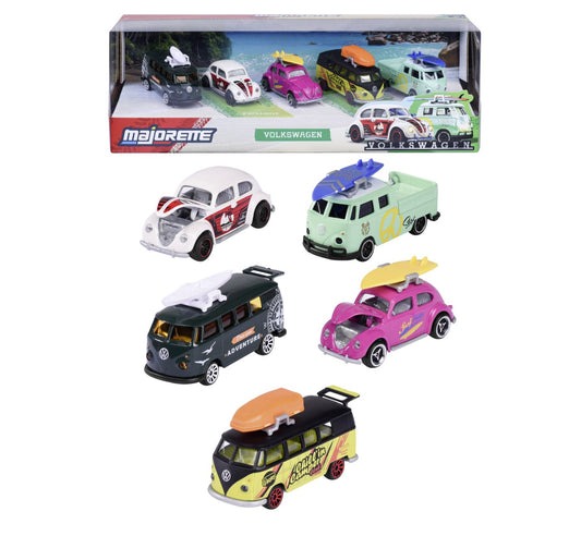MAJORETTE SET 5 MASINUTE METALICE VOLKSWAGEN 7.5CM Simba - Imagine 1 [ps:c9ba7c1c-9df1-41c4-98f7-939a57fe1a8e]