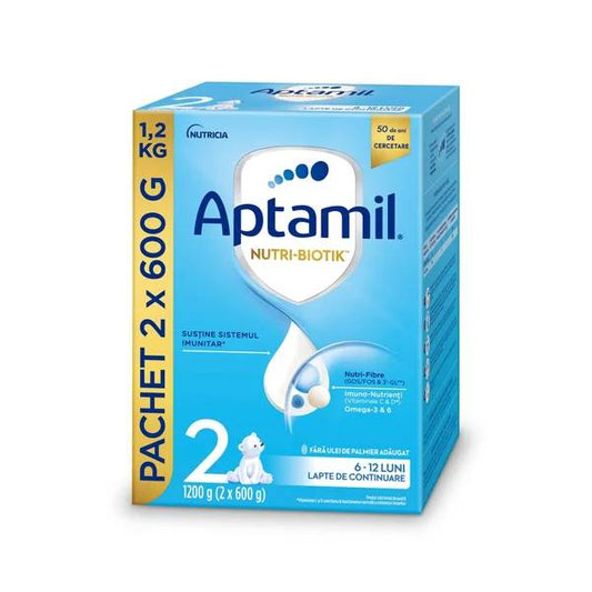 APTAMIL Nutri-Biotik Junior 2+, lapte praf, de crestere - Imagine 1 [ps:9fae2270-9351-4021-b872-32166f5816a2]
