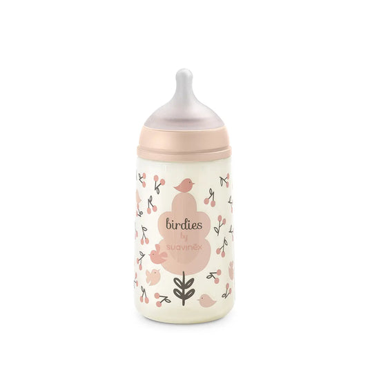 Biberon Suavinex SX Pro 270ml, Debit Mediu M - Vanilie - Roz (1) [ps:11dadf0d-8d8e-45c7-a2f5-bcc7d8e0c49f]