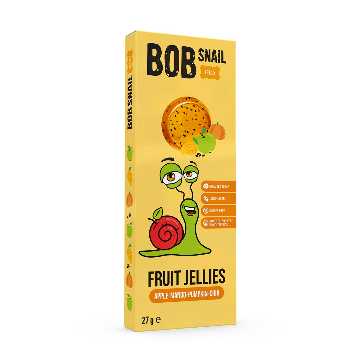 BOB SNAIL Jelly, Jeleu din fructe, gustare din fructe, - Imagine 1 [ps:e1bc1836-274f-4a85-be3e-7a80750159b7]