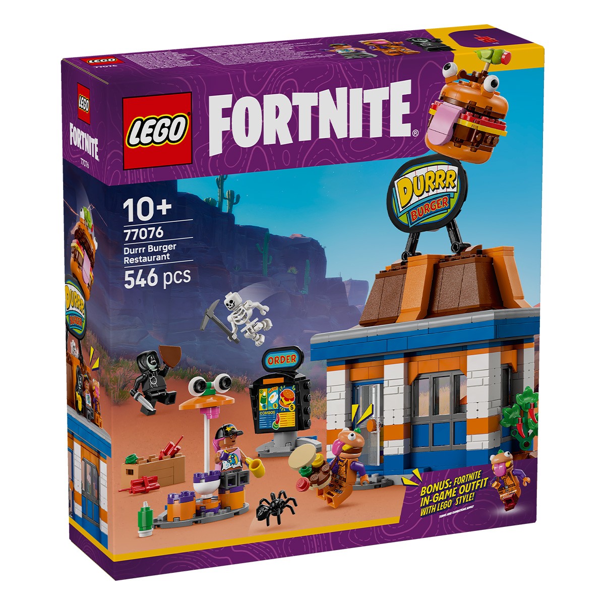LEGO FORTNITE RESTAURANTUL DURRR BURGER 77076 - Imagine 1 [ps:ebf6e766-b001-46a0-b7a4-2e41670ed4ea]