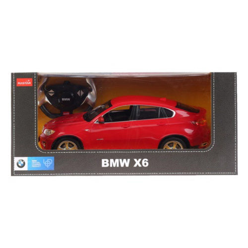 MASINA CU TELECOMANDA BMW X6 ROSU CU SCARA 1 LA 14 [ps:9ad30154-cbc1-4cf9-902e-6db474e92197]