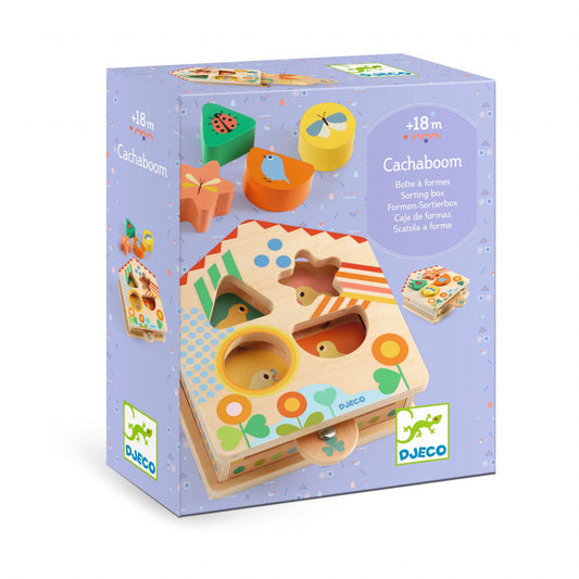 Cutie sortatoare Cachaboom, Djeco - Imagine 1 [ps:471e1140-eba7-4ac4-a892-788af381cd8b]