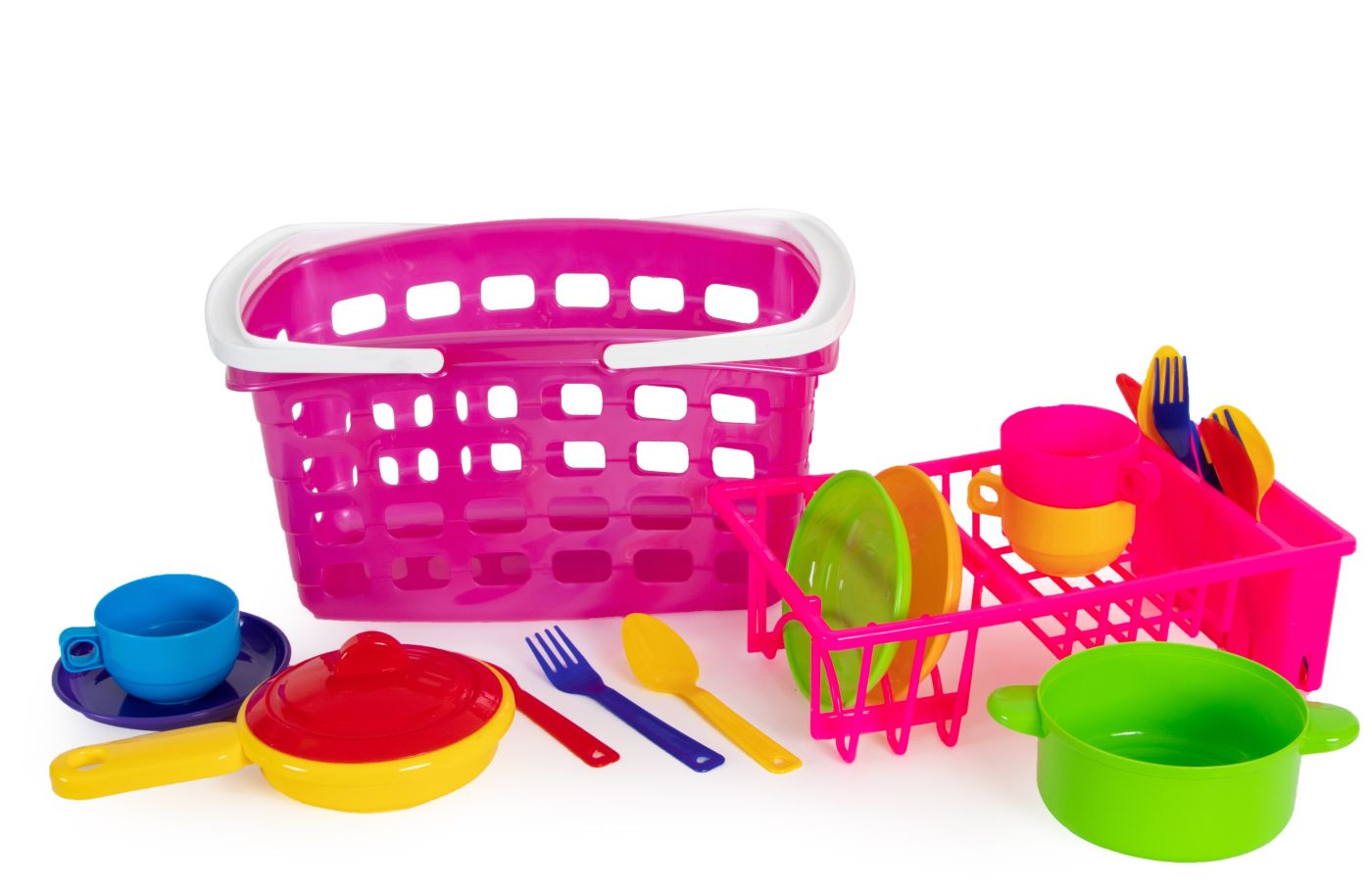 Set Cos cu Maner și Veselă Viva Toys - Jucărie de Rol - Default Title (1) [ps:8fab0de8-7e5c-47f7-b1aa-f76731d72e39]