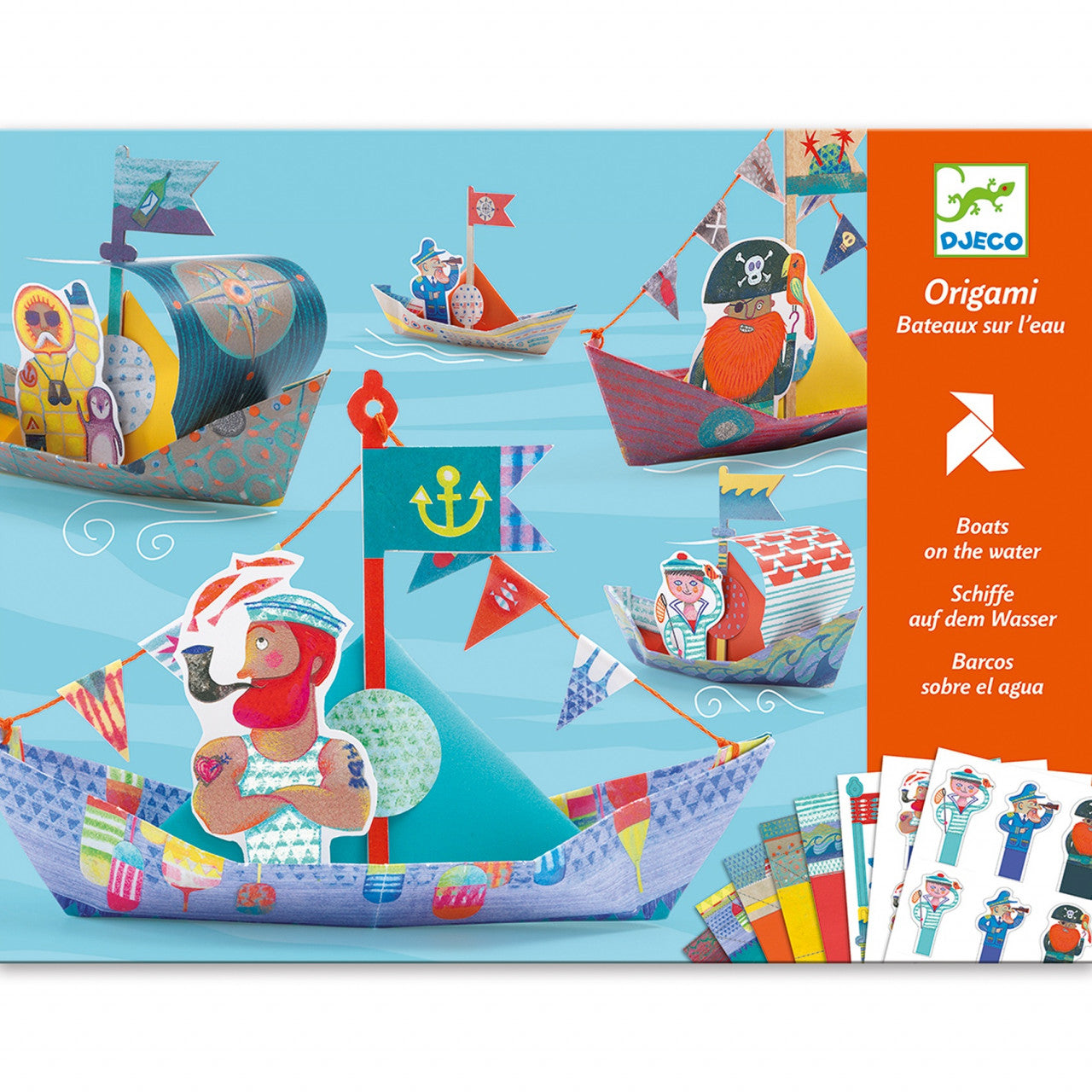 Joc creativ origami Construim barcute, Djeco - Imagine 1 [ps:7d72852a-d492-4744-abe6-2febeb30050a]