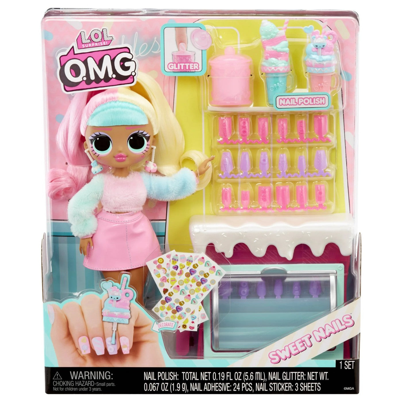 L.O.L. SURPRISE! OMG SWEET NAILS CANDYLICIOUS SPRINKLES - Imagine 1 [ps:8dd4703a-11b6-44ac-a74b-55115b15fa63]