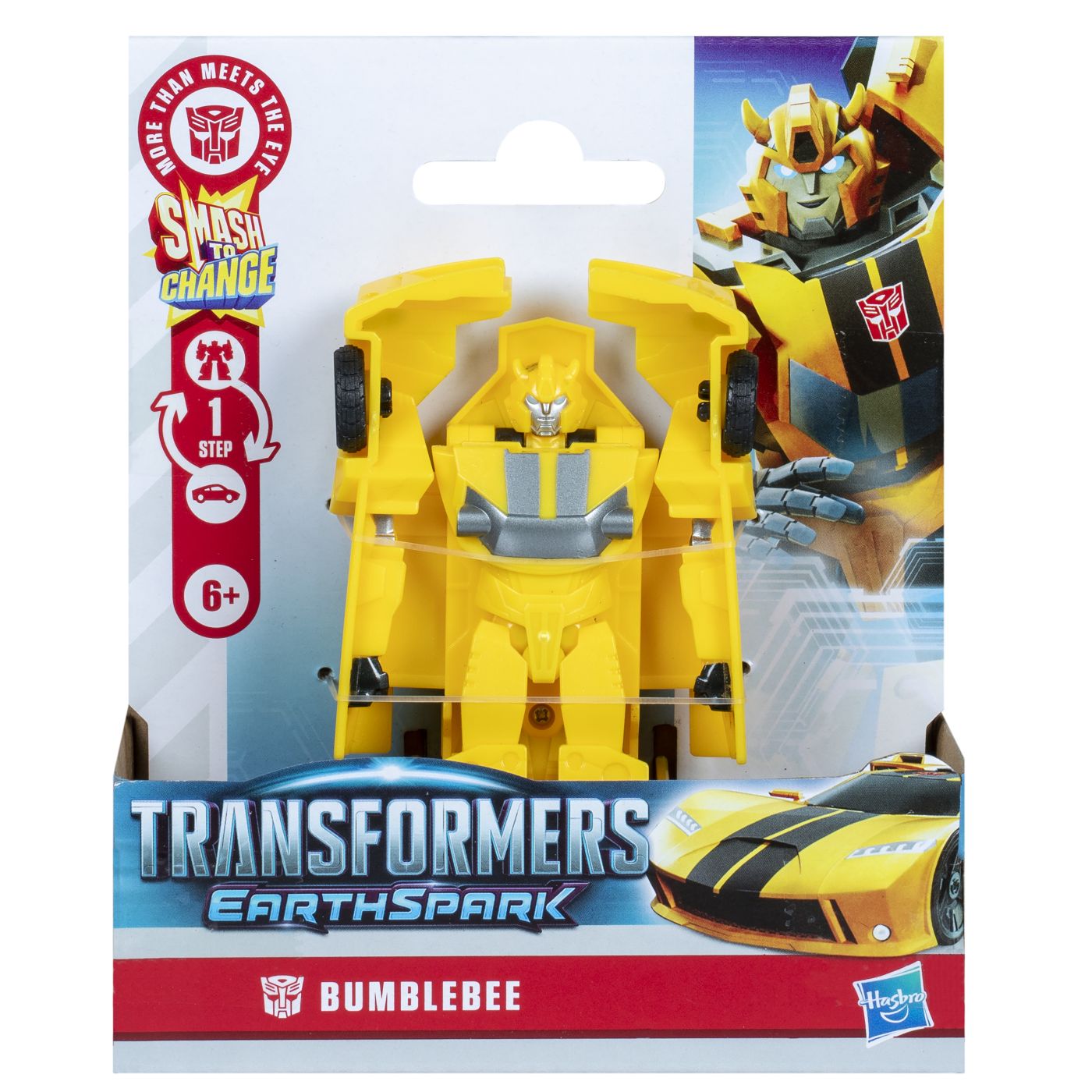TRANSFORMERS EARTHSPARK FIGURINA BUMBLEBEE 1 STEP SMASH - Imagine 1 [ps:f64bce47-6351-4c09-8194-f555dff18938]