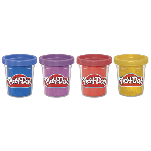 Play-Doh Set 4 Cutii Plastilină Culori Metalice - Hasbro - Default Title (1) [ps:1482d5c1-1d96-4abf-a305-e71b3ac7a9b3]