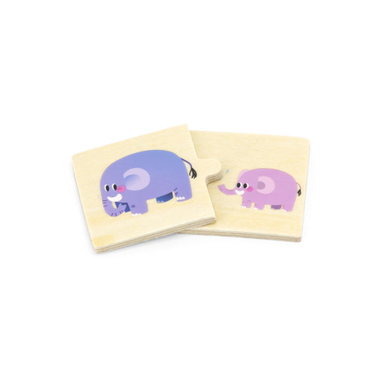 Puzzle Mama si puiul, Viga - Imagine 1 [ps:7d6d776e-8aa3-47fa-923a-8b0cf38b2cb1]