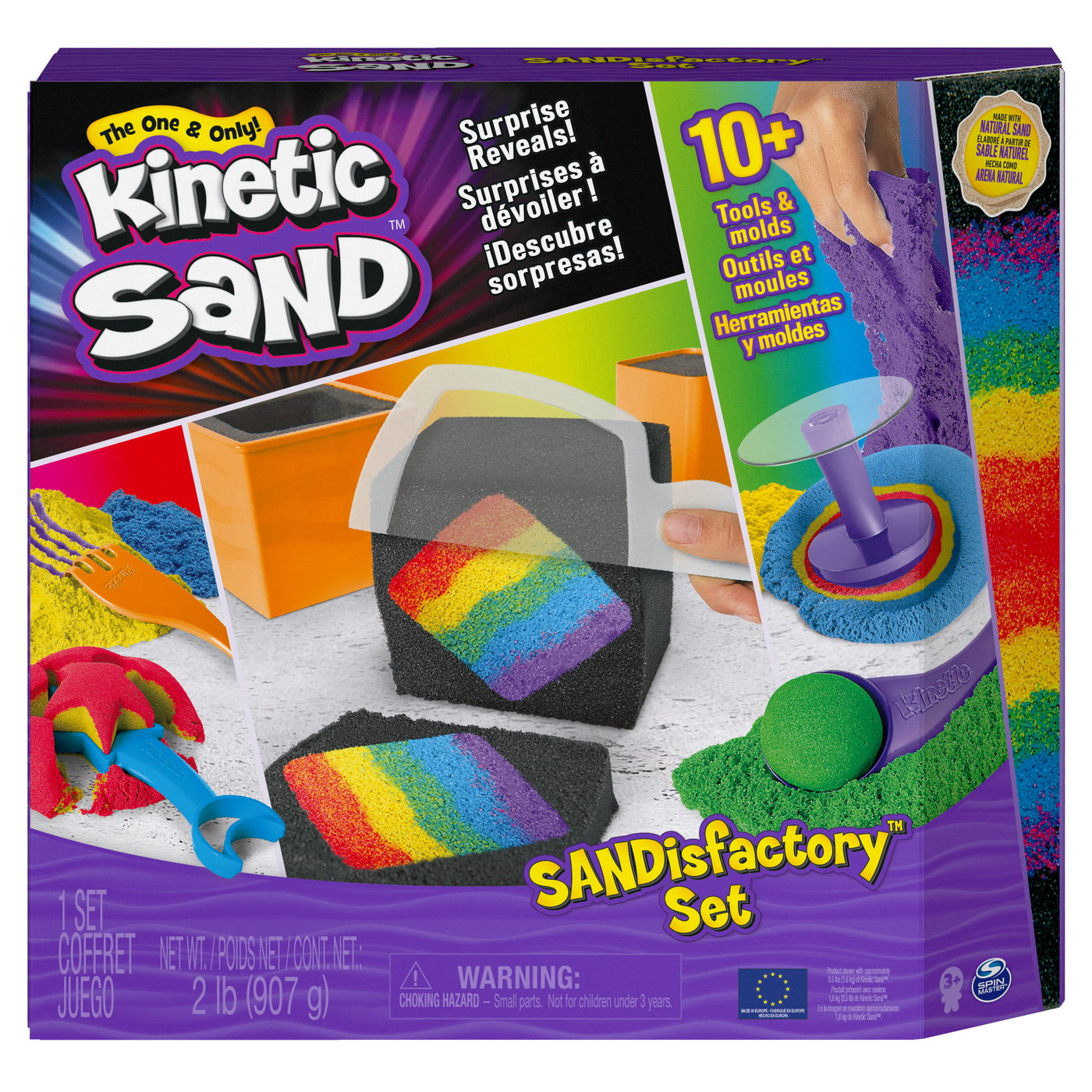 KINETIC SAND SET DE JOACA SANDISFACTORY Spin Master - Imagine 1 [ps:b5498677-cfee-467f-8c84-29edd38dc249]