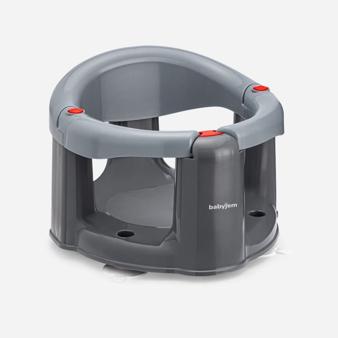 Scaun de baie bebelusi Bath and Feeding BabyJem, gri - Imagine 1 [ps:00c11c3e-1649-4cbd-8d67-7829542e8c2a]