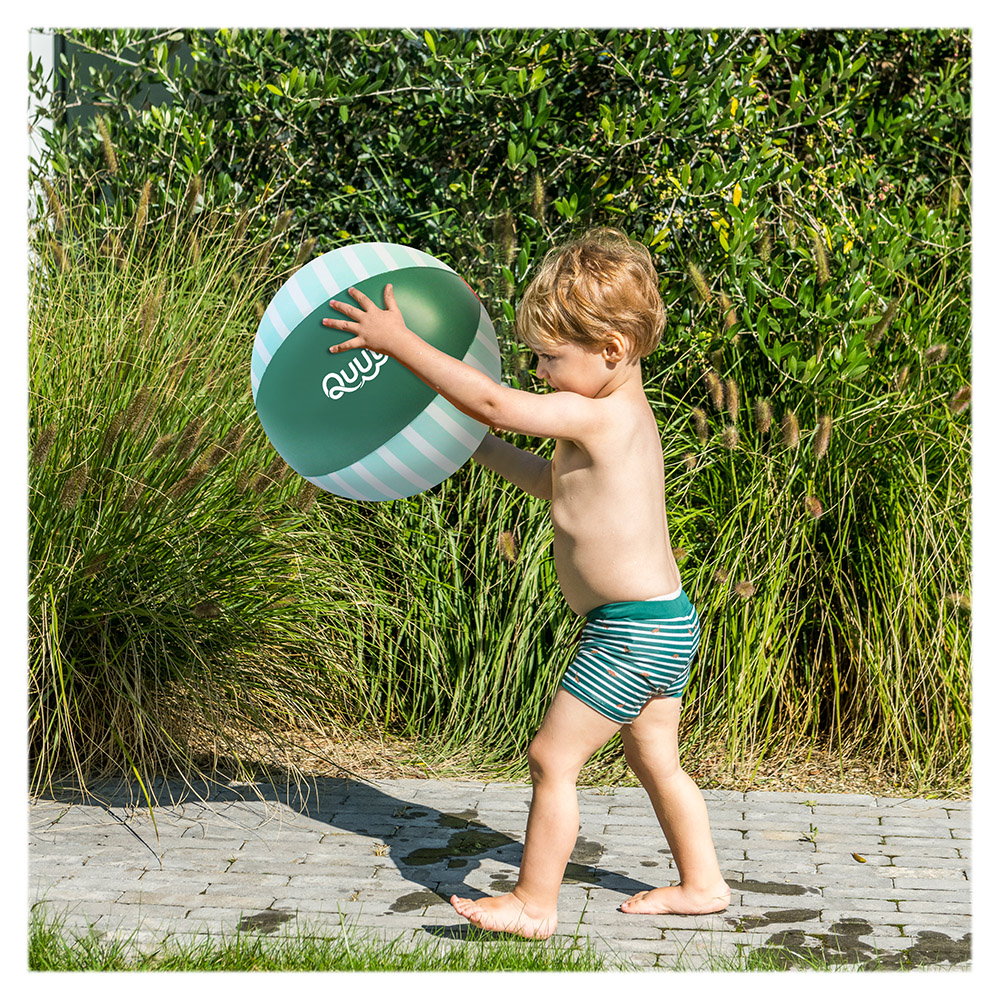 Minge Gonflabilă de Plajă Verde Quut Toys | Jucării Exterior - Verde (1) [ps:8297d38e-78d2-452f-9455-c91e25411e73]