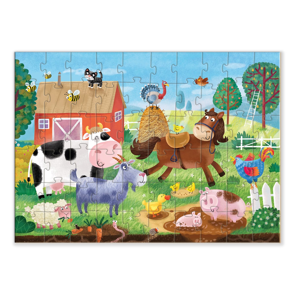 Puzzle Aventuri la Fermă 60 piese Dodo Toys - Default Title (1) [ps:bbb60fb7-339e-488d-9b9d-9668f683ad73]