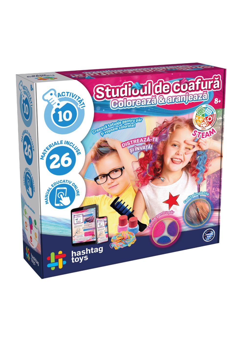 SET STUDIO DE COAFURA COLOREAZA SI ARANJEAZA VIVA TOYS - Imagine 1 [ps:8b06aab9-50eb-4012-b9a3-ee5448d68bea]