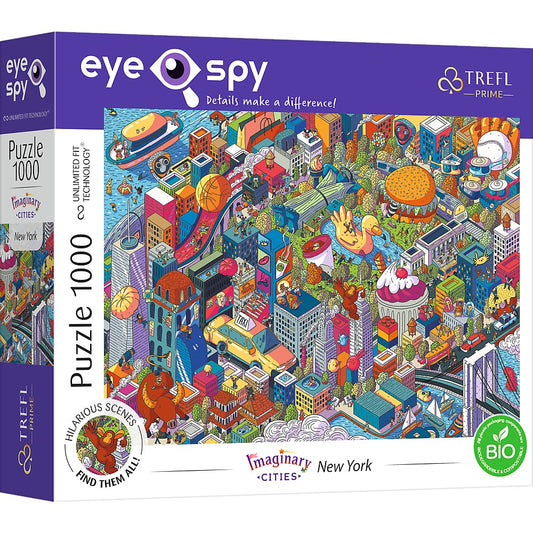 PUZZLE TREFL 1000 UFT EYE SPY NEW YORK - Imagine 1 [ps:5c2c9fa6-4166-4aed-ab33-53a46de44862]