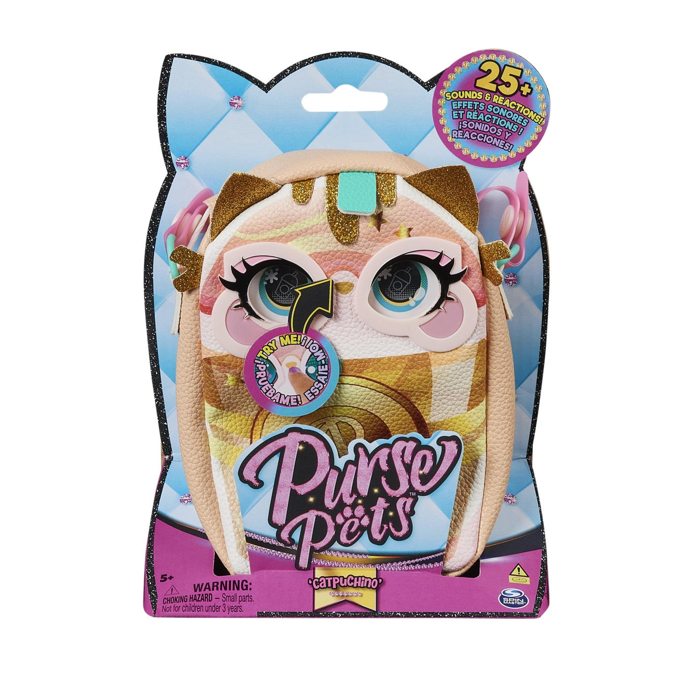 PURSE PETS BAG TRENDY TREATS PISICUTA CATPUCHINO Spin Master - Imagine 1 [ps:bb67cdb3-5dd1-4132-8eed-442ca0f2aac6]