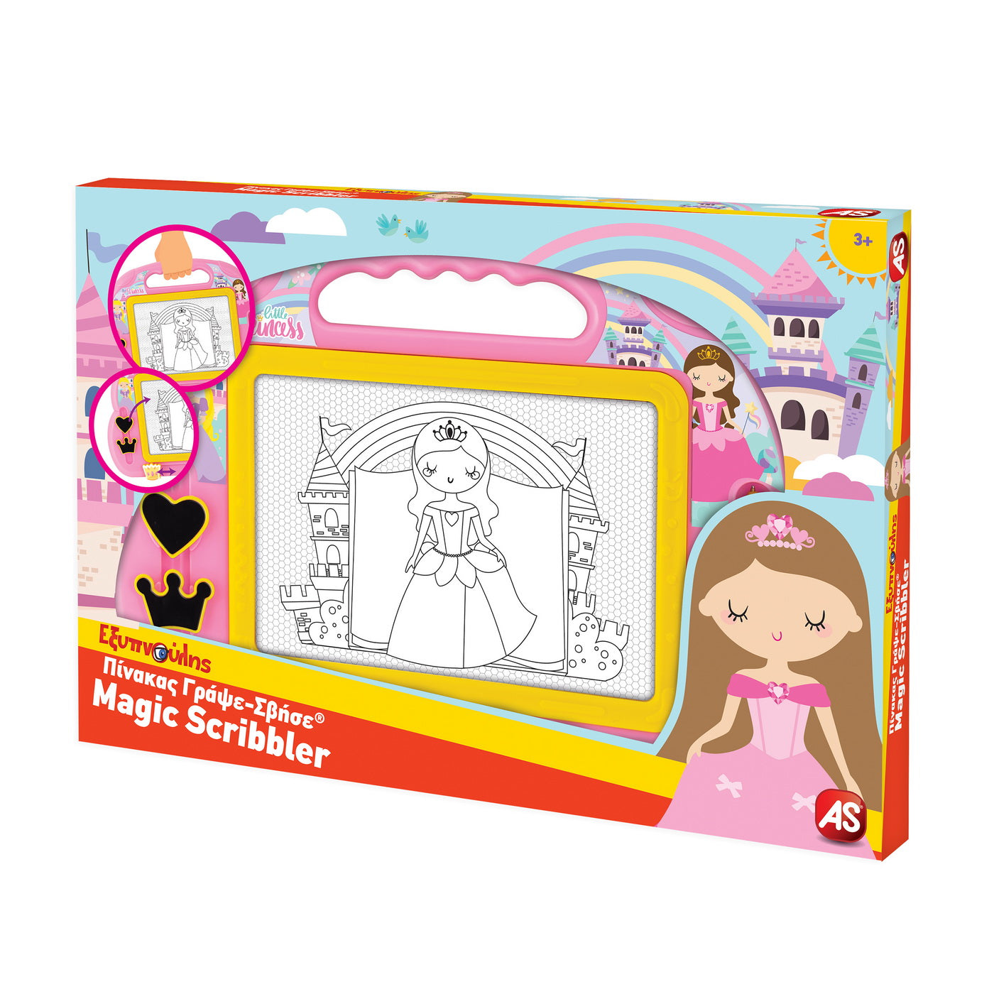 TABLA MAGNETICA MAGIC SCRIBBLER BABY PRINCESS AS - Imagine 1 [ps:0334ba32-ba29-4c51-9708-14419759ef7d]