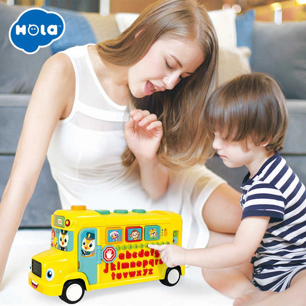 AUTOBUZ SCOLAR EDUCATIV CU SUNETE SI LUMINI Jucarii Bebe - Default Title (1) [ps:9ade6824-22d3-4141-853f-223d5f020e3d]