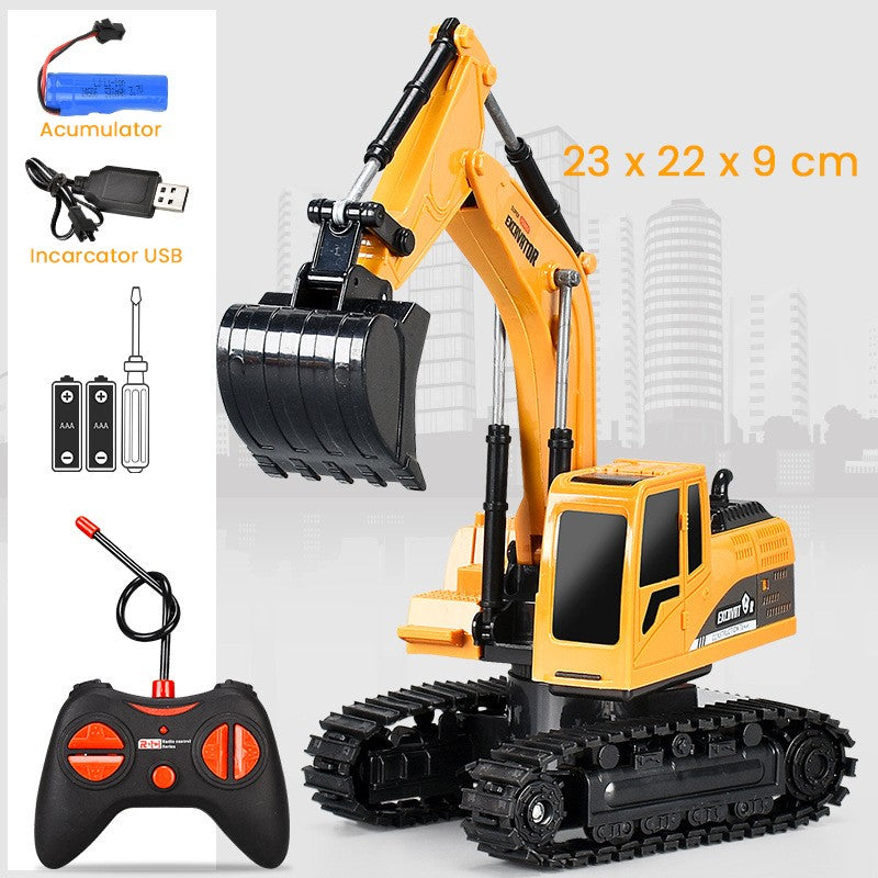 Excavator cu Telecomandă Flippy, Jucărie Construcție - Default Title (1) [ps:a1851d94-67b0-4132-bd9b-a57fc08c50ed]