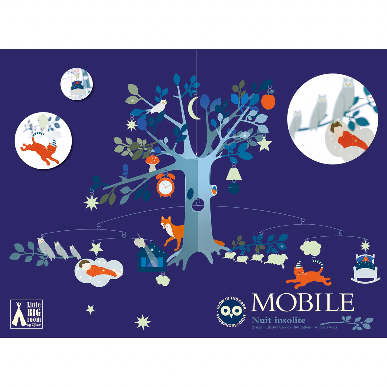 Decoratie mobila camera copilului Noapte buna, Djeco - Imagine 1 [ps:f47c730c-0673-49a3-be42-cc6f7ca0141c]
