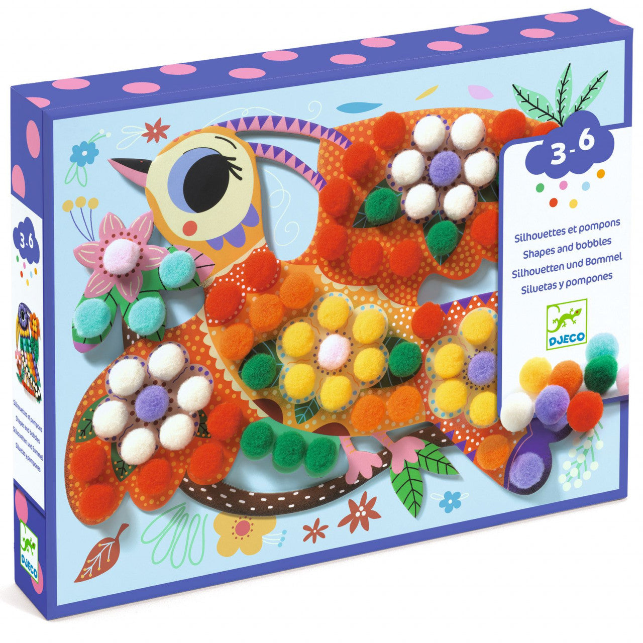 Joc creativ pasari cu bilute, Djeco - Imagine 1 [ps:c3807e60-a9f5-45be-8cd4-56aa37337760]
