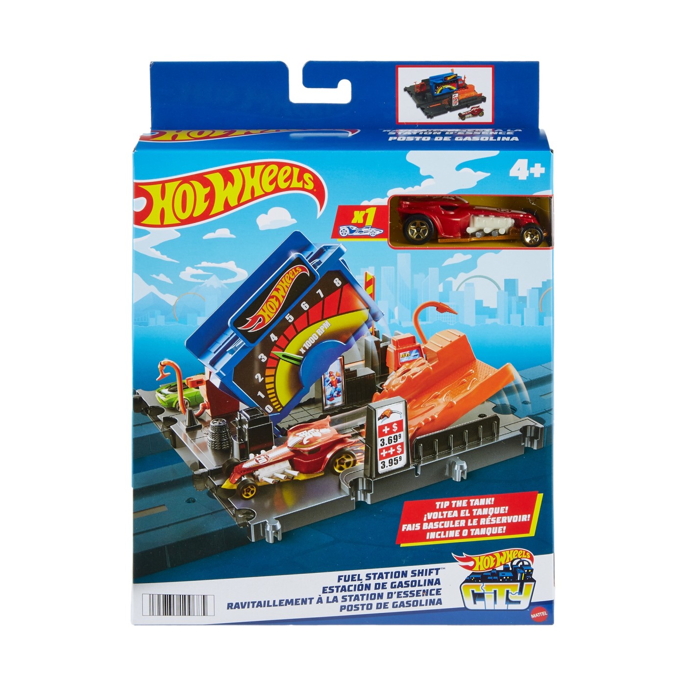 HOT WHEELS CITY EXPLORER PISTA FUEL STATION SHIFT Mattel - Imagine 1 [ps:d79a7ee2-1d22-43da-ba54-85b51d58b16f]