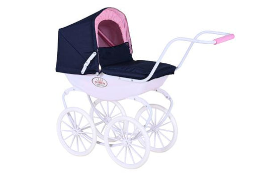 Cărucior Retro pentru Păpuși Knorr Toys Classic, Rose White - Default Title (1) [ps:7c427ecd-3619-4d38-a04f-6c3995ea4707]