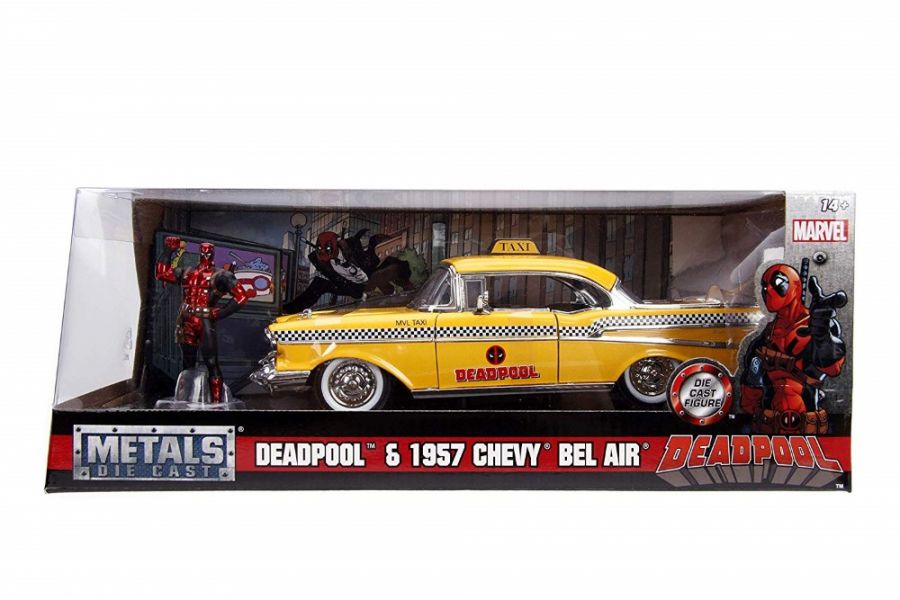 YELLOW TAXI CHEVY 1957 DEAD POOL SCARA 1 LA 24 Simba - Imagine 1 [ps:8804ab97-2951-41fe-80db-d9d3612fef43]