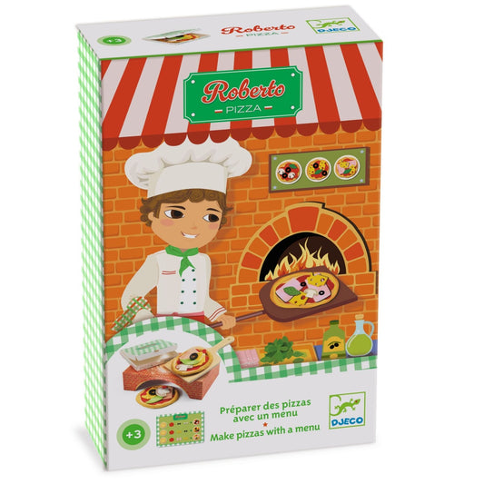 Joc de rol Roberto Pizza, Djeco - Imagine 1 [ps:cab76834-e206-4d8a-9aad-a2cf9936c4a7]