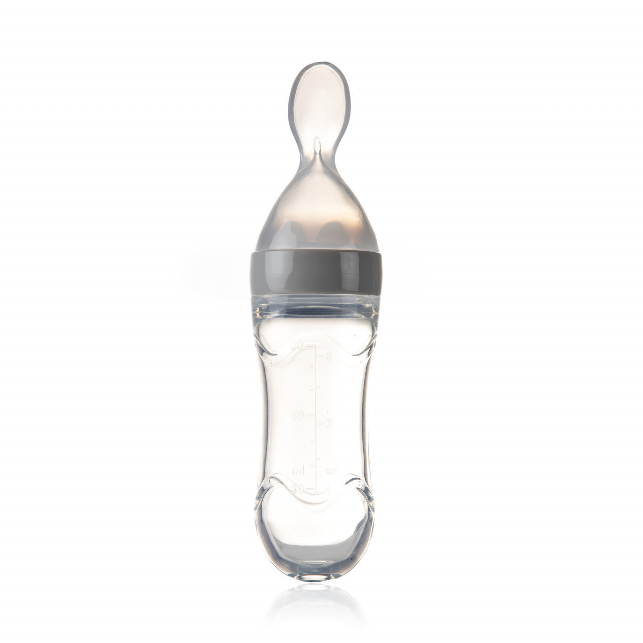 Lingurita cu rezervor pentru bebelusi, BabyJem, cu capac protectie, 90 ml (Culoare: Roz) [ps:4a0dcfee-e0d2-4f07-bbd9-5b45f753b842]