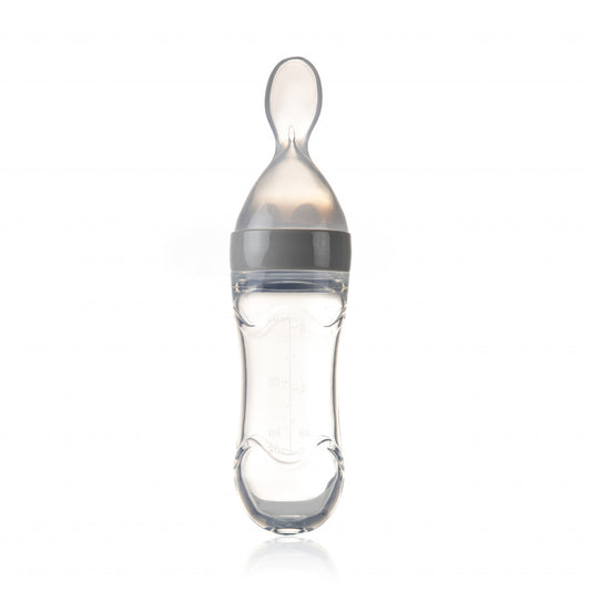 Lingurita cu rezervor pentru bebelusi, BabyJem, cu capac protectie, 90 ml (Culoare: Roz) [ps:4a0dcfee-e0d2-4f07-bbd9-5b45f753b842]