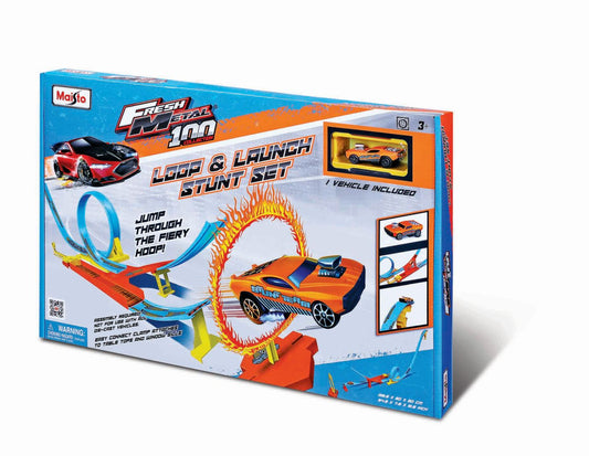 MAISTO POWER CIRCUIT RACEWAY CIRCUIT ACROBATII CU BUCLA - Imagine 1 [ps:8f0840b0-17e9-498c-8323-edeb7e91336b]