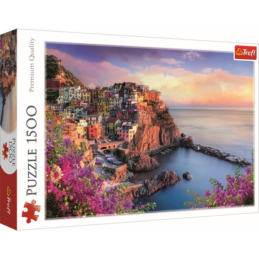 PUZZLE TREFL 1500 MANAROLA ITALIA - Imagine 1 [ps:5a222639-2fe7-42aa-9fa9-6a775071c5f1]