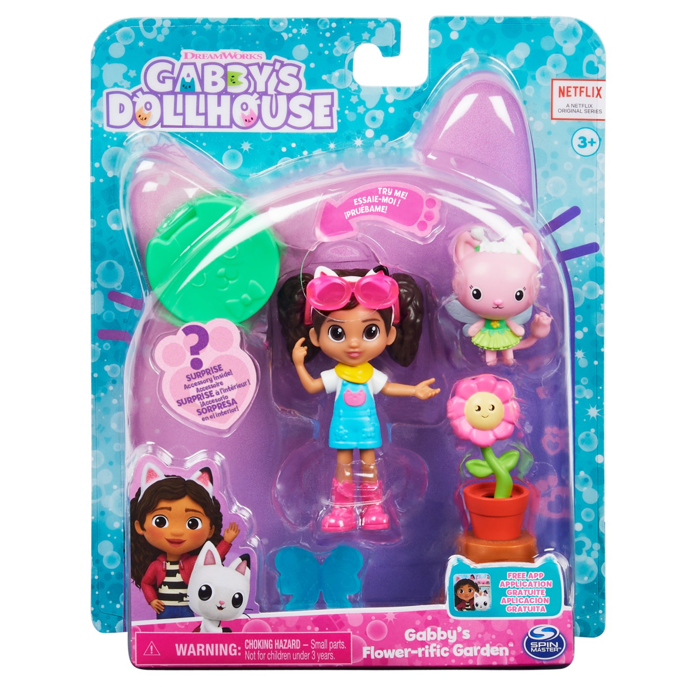GABBYS DOLLHOUSE SET PAPUSA 9.7CM CU PISICUTA GRADINA - Imagine 1 [ps:8bd1d342-23b2-46b5-9e68-c73772561b1e]