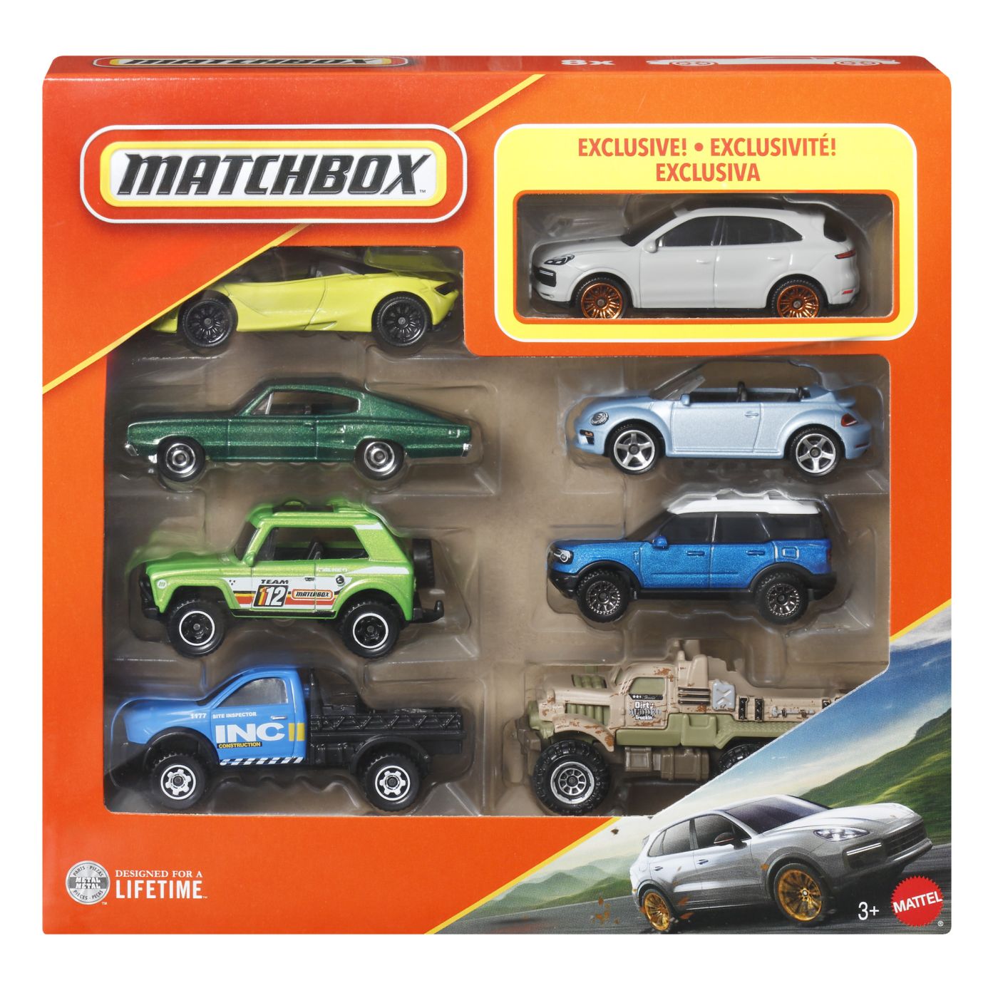MATCHBOX SET 8 MASINUTE METALICE EXCLUSIV PORSCHE - Imagine 1 [ps:3564a1b8-c4c1-4327-bc41-daf04b8dc21f]