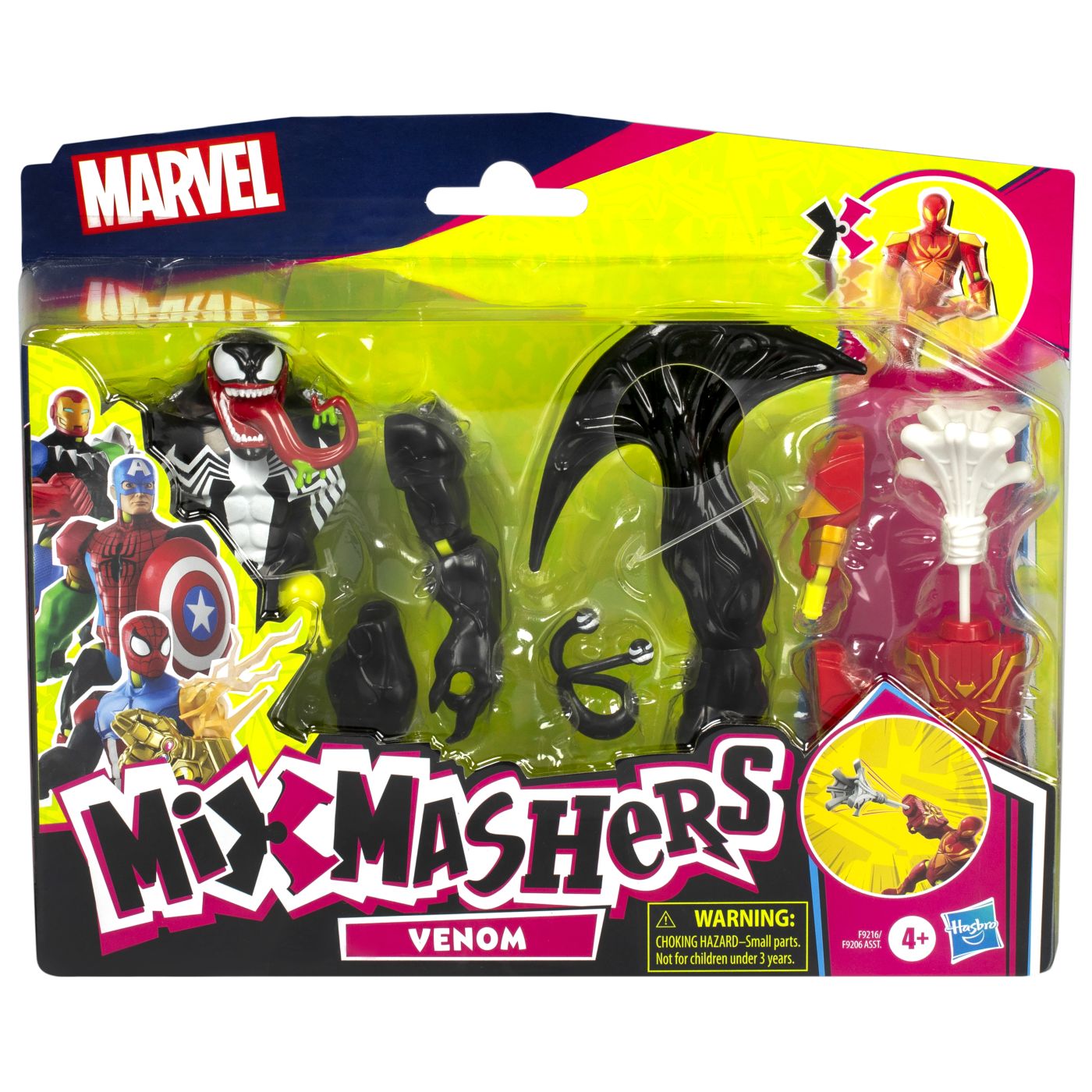 MARVEL AVENGERS MIX MASHERS FIGURINA VENOM CU ACCESORII - Imagine 1 [ps:c192fc5e-4799-4e62-a7f4-4111a1acf3bb]