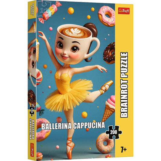 PUZZLE TREFL 200 BRAINROTS BALERINA CAPPUCINA - Imagine 1 [ps:5e4c50d5-f807-4a93-873d-6aff25a86e7a]